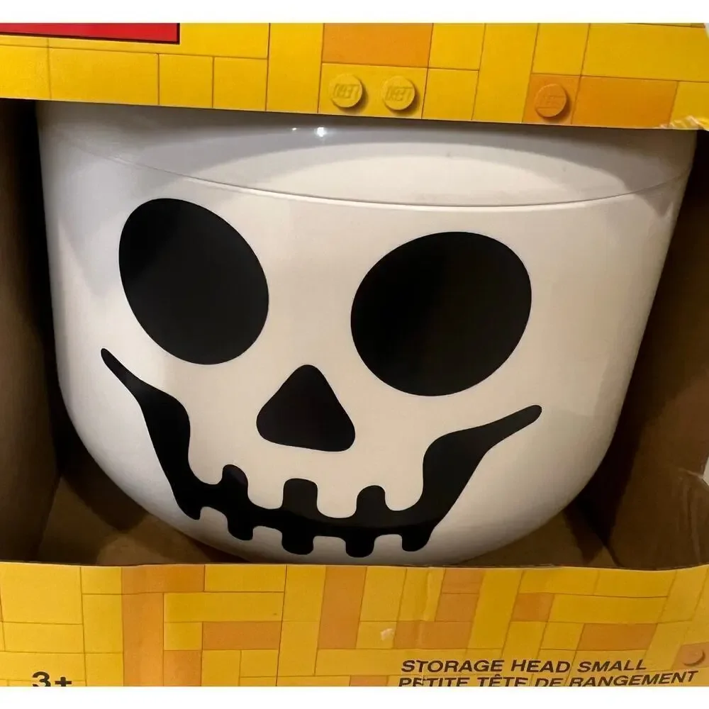 NIB Lego Halloween Skeleton Storage Head
